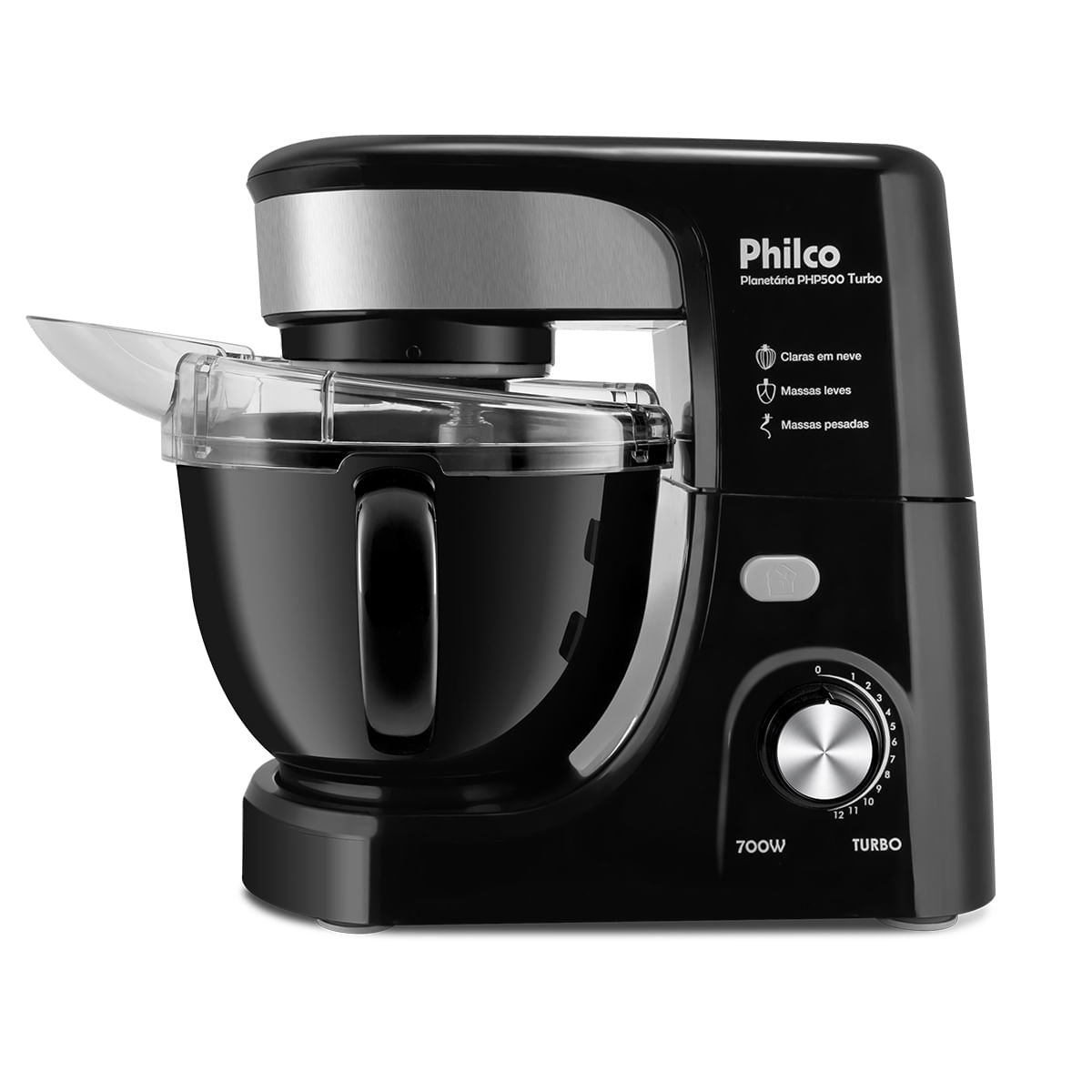 Batedeira Planetária Philco 700W 12 Velocidades PHP500P Turbo